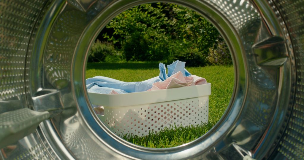 Clean laundry without leaving the community